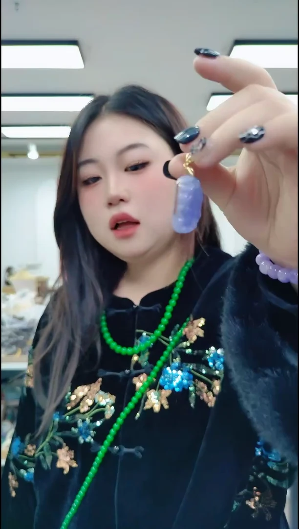 【闪购商品】树脂制品0347 紫花开富贵