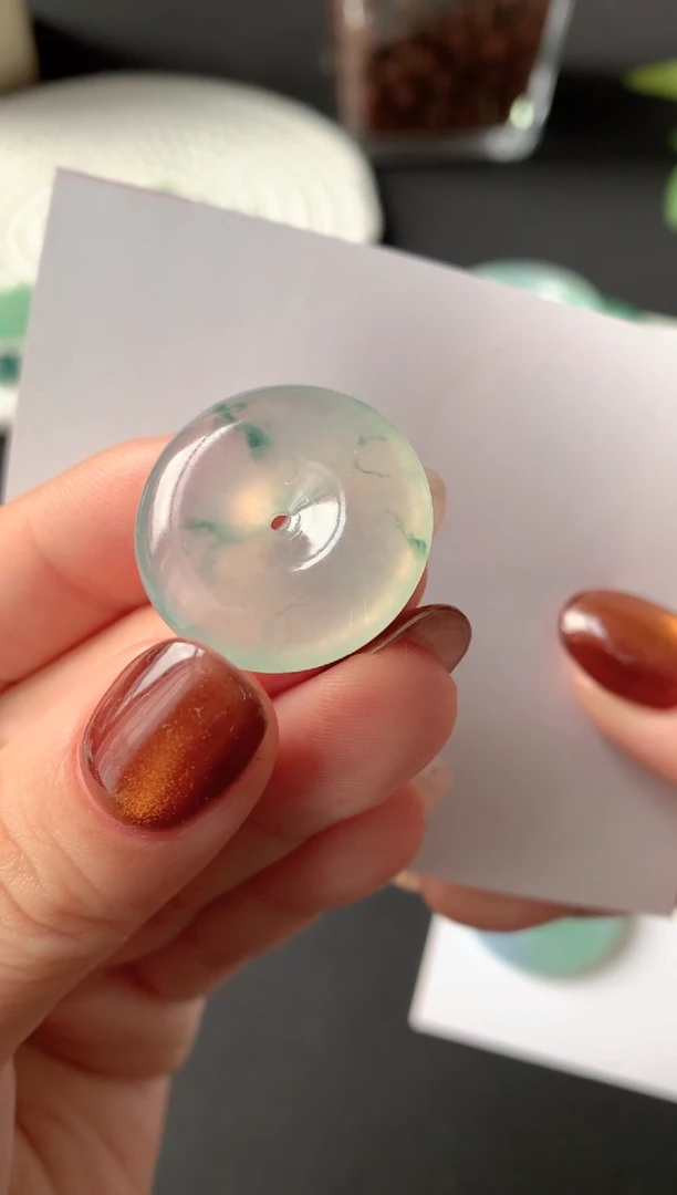 未镶嵌定制翡翠尺寸23.9*6.1