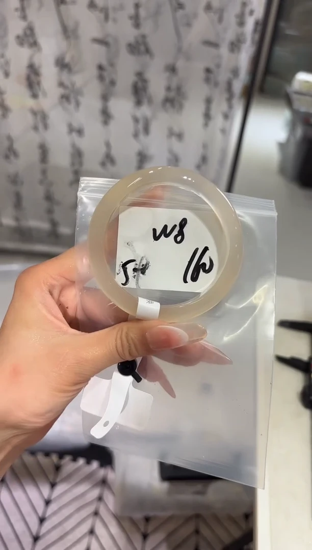 玛瑙/玉髓手镯未镶嵌喜*W8