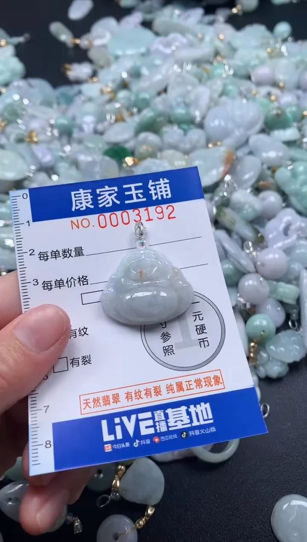 颈饰未镶嵌翡翠3192