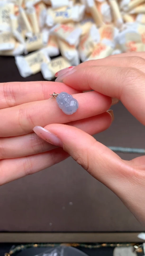 【闪购商品】翡翠颈饰银S925镶嵌 —