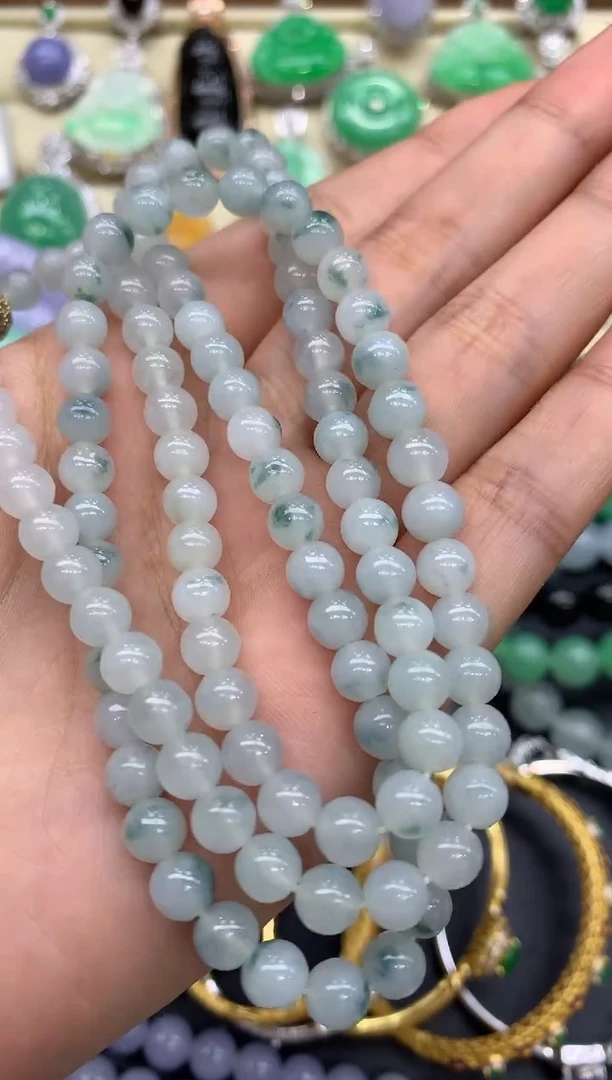 未镶嵌手链翡翠130-中国好珍宝