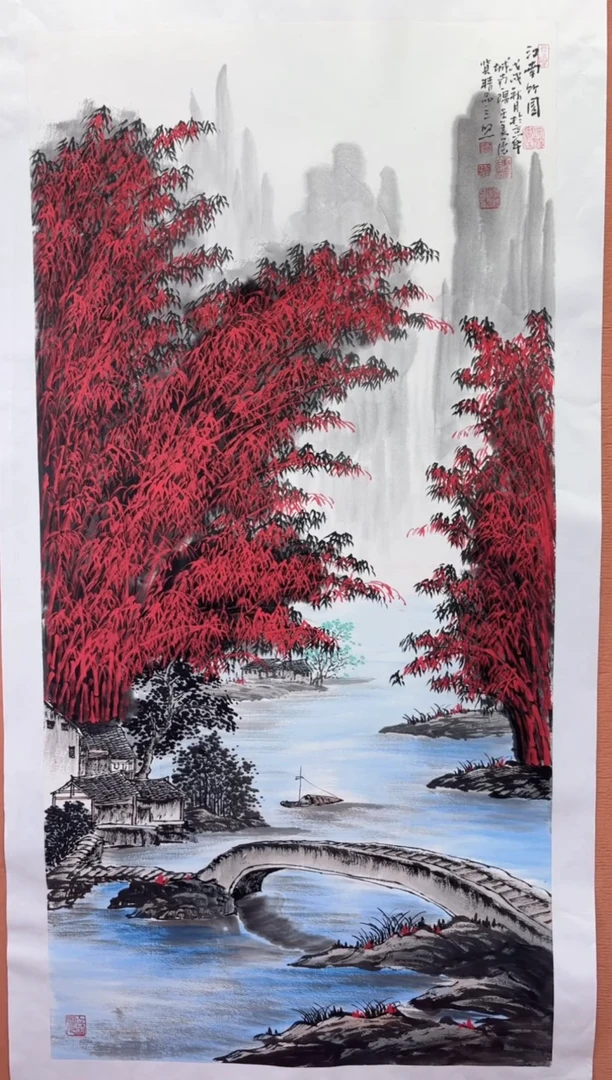 国画师立照老师国画作品