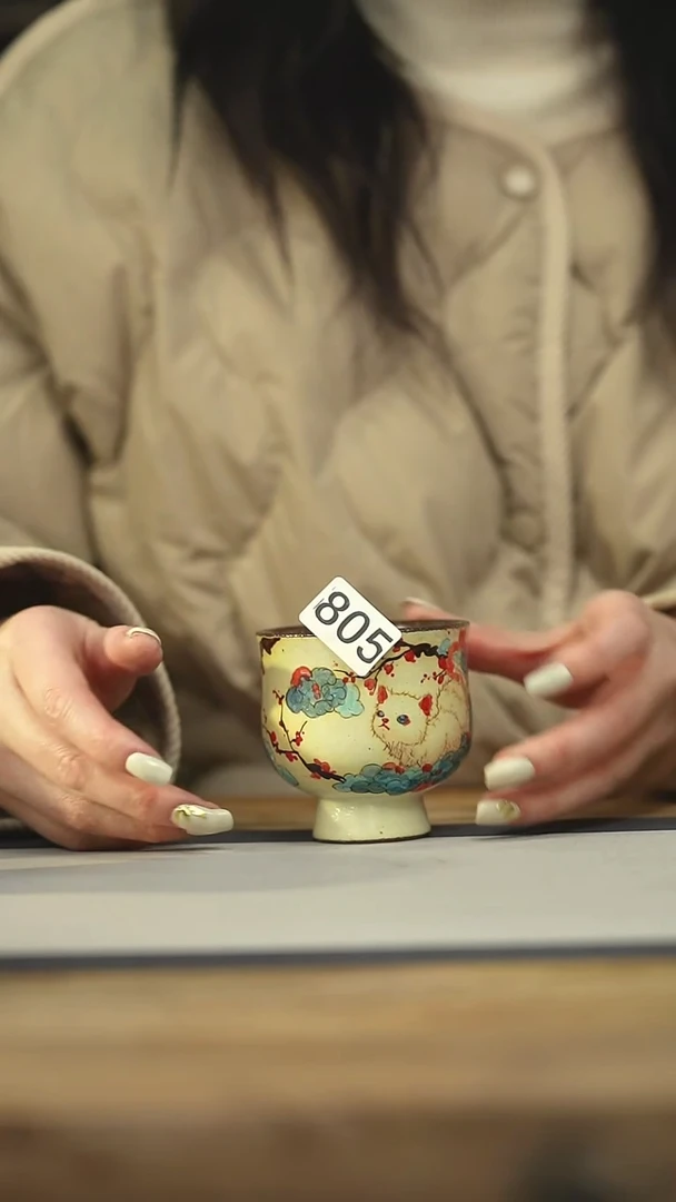 设计师手作款迷糊手绘主人杯