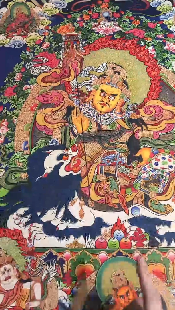 卷轴画天天的唐卡tk160