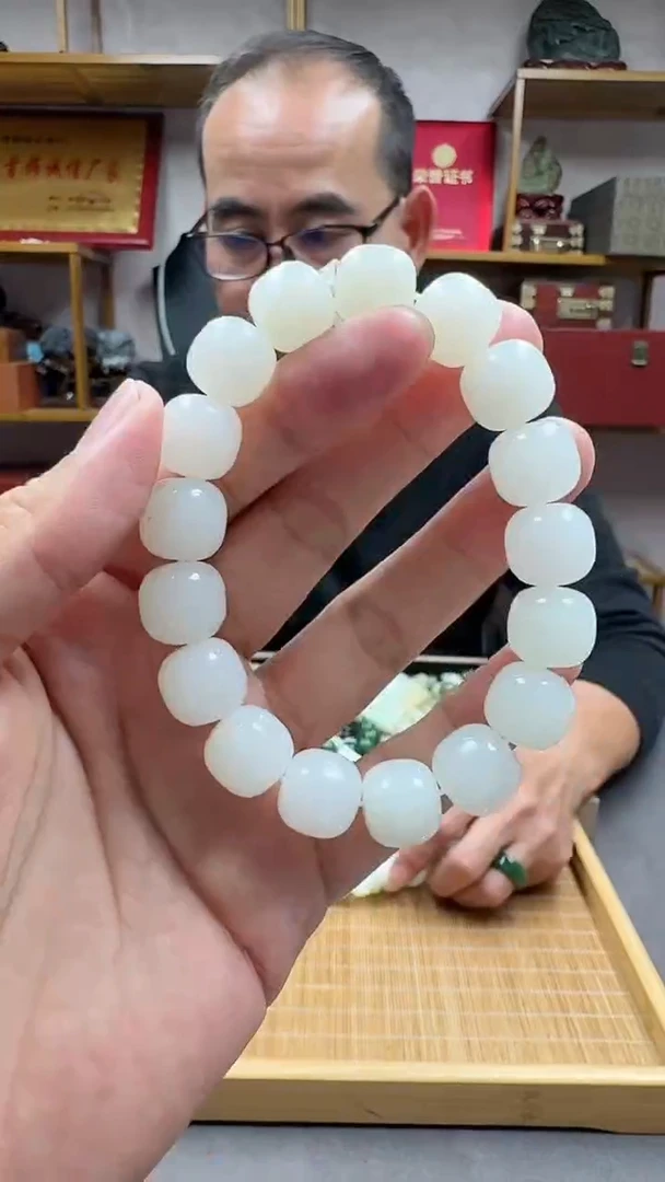 未镶嵌手链和田玉13于阗