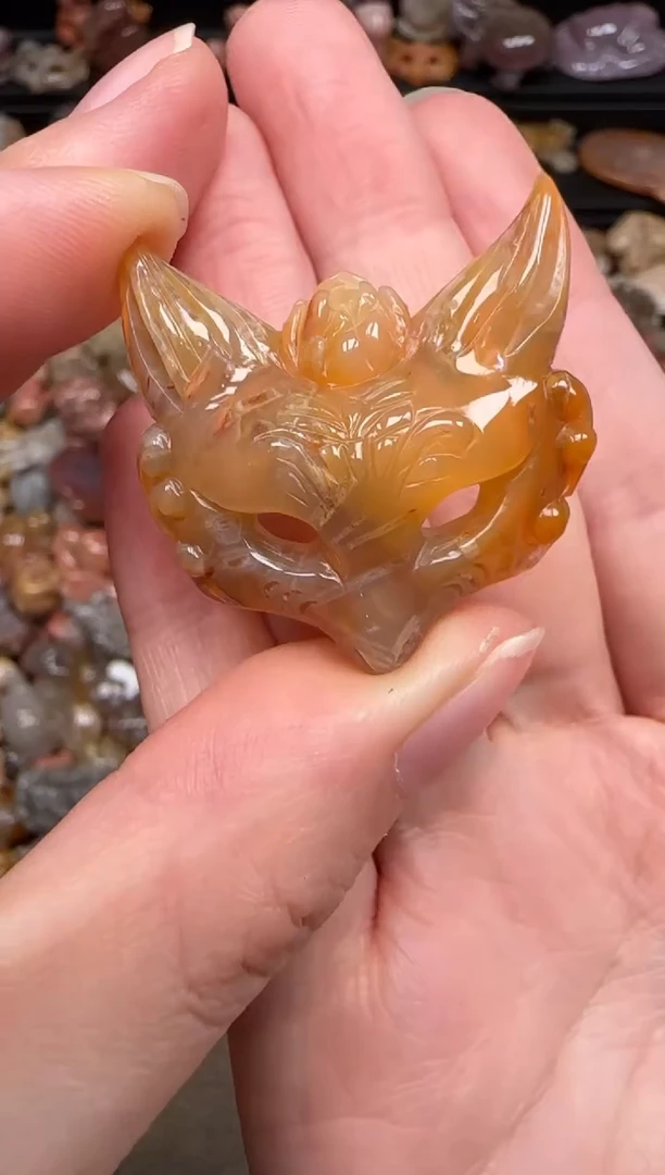 硅化珊瑚（珊瑚玉）未镶嵌颈饰530