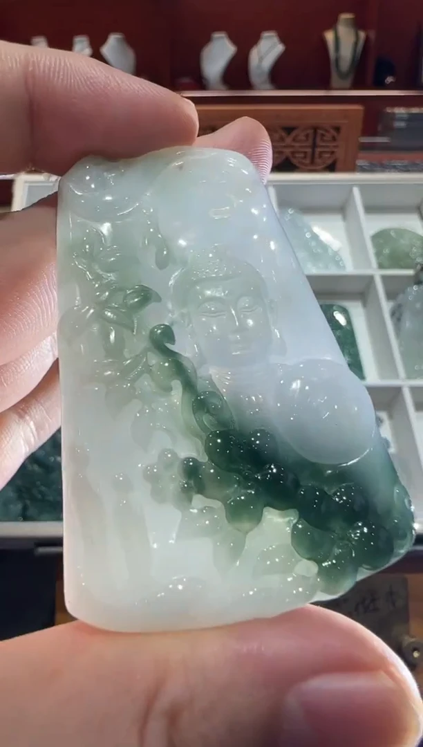 未镶嵌挂件翡翠A货翡翠多样性孤品