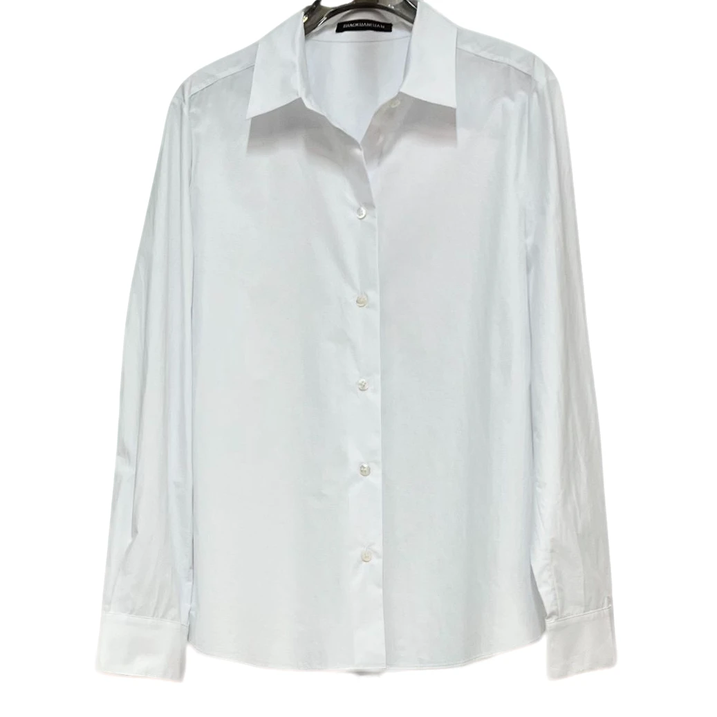 【爱丁堡】2025简约臻奢匹马棉质感衬衫