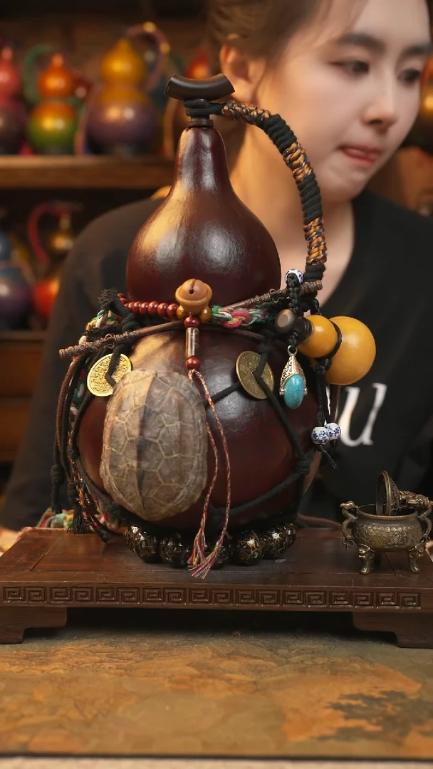 194大漆一物一拍记葫堂出品【不带手串】