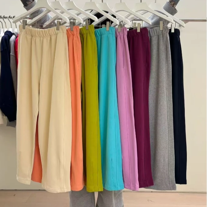 韩国东大门正品代购，PE马卡龙撞色卫裤（bu tui bu huan）