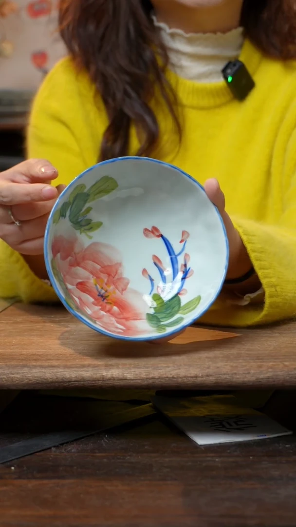 【闪购商品】瓷片福利  高温釉下彩手工手绘