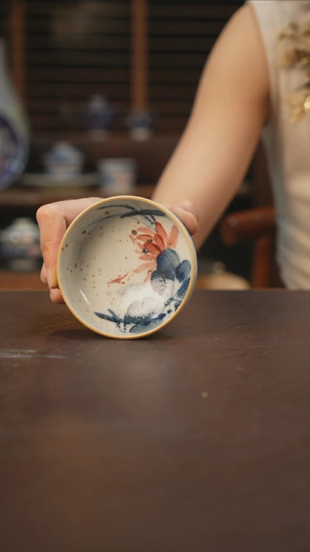 景德柴烧手作多人瑕疵