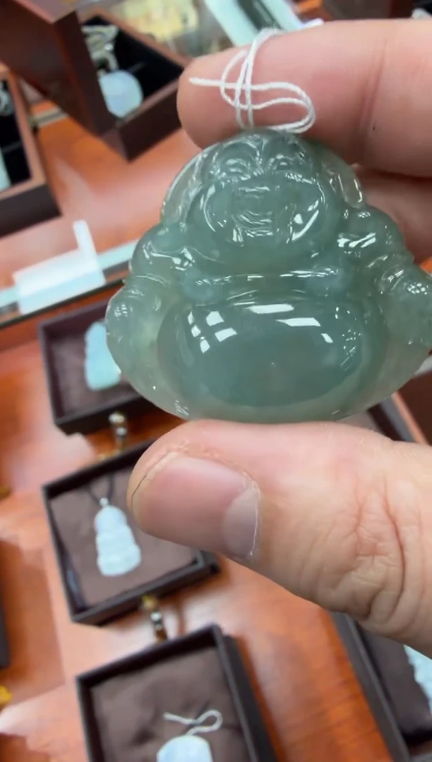 未镶嵌挂件翡翠A货翡翠孤品
