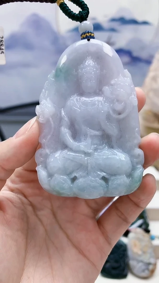 未镶嵌定制翡翠4812lr-毛货挂件66