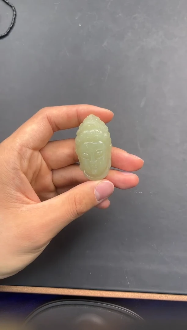 未镶嵌手串和田玉福利吊坠微色差 （有纹）