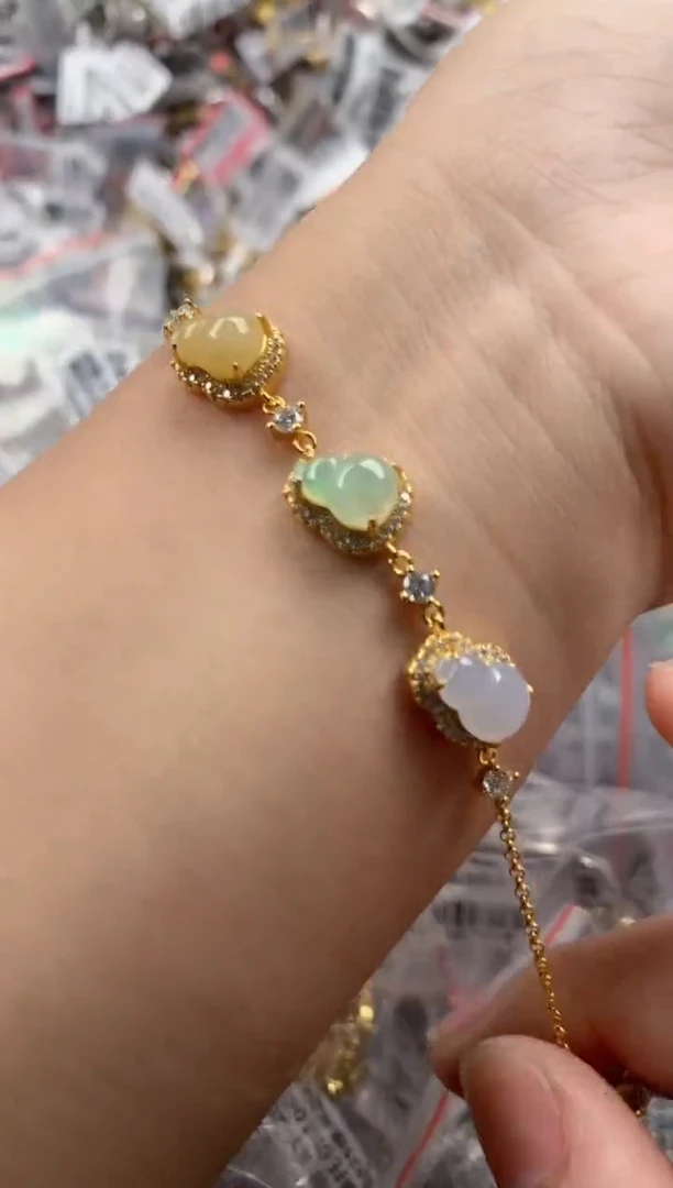 银S925镶嵌戒指翡翠444   8