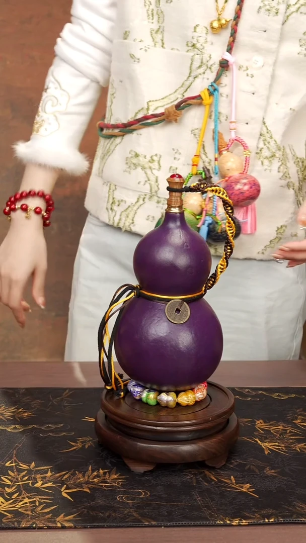 144--精品大漆酒葫芦-----158