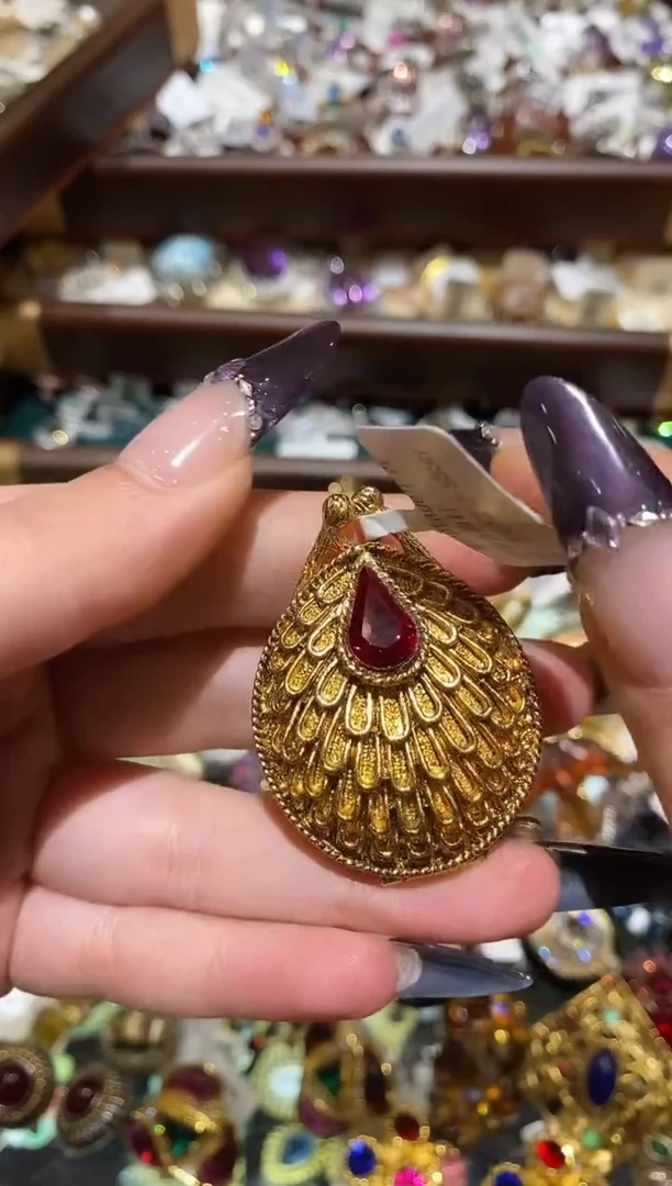 琉璃铜合金楚楚珠宝中古甄选不退换