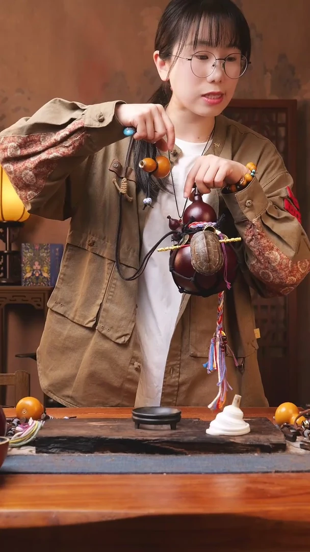 【闪购商品】345号精品大漆葫芦防腐防渗装水茶酒