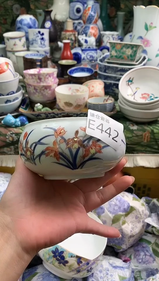清*镰仓物语甄选瓷器E442