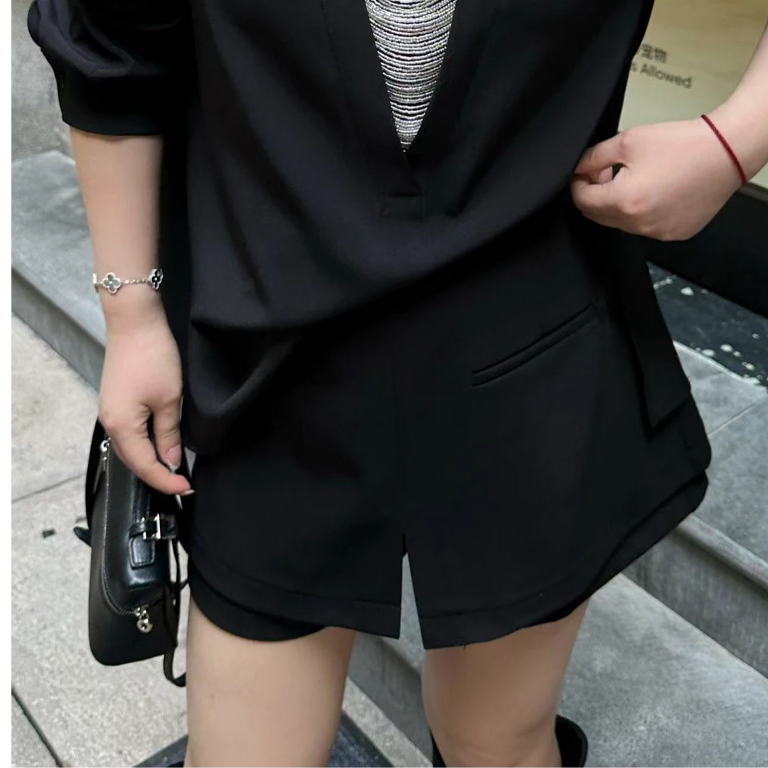琪琪怪怪大码女装【裙裤】时尚高腰休闲百搭显瘦半身裙P57763QQ