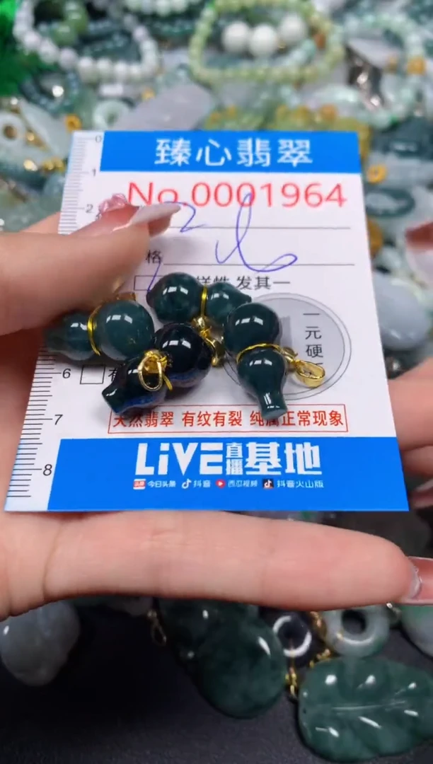 【闪购商品】翡翠颈饰未镶嵌含绳000964