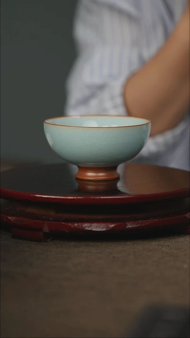 全品 普洱杯 带底款