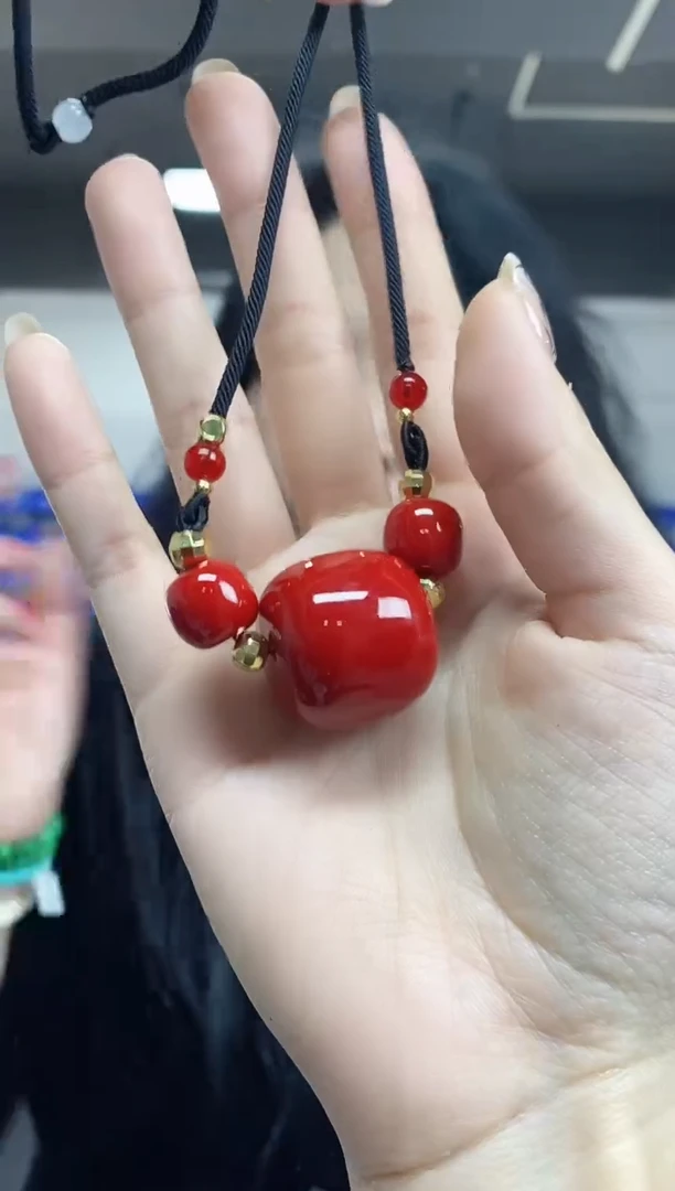 【闪购商品】玛瑙/玉髓项链未镶嵌多样性发其一颜色微差