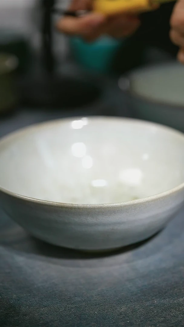 【闪购商品】碗浪鬼柴烧釉绘柴烧