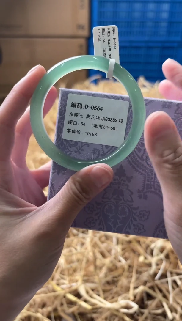 未镶嵌手镯石英质玉D-0564