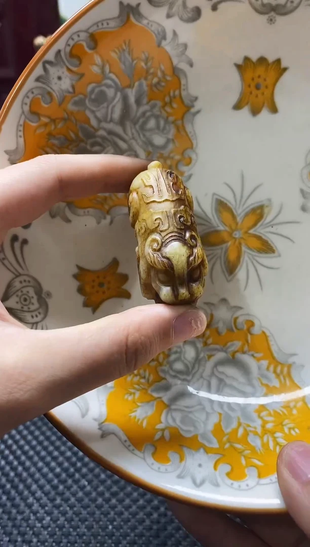 瓷片瓷片 瓷器 摆件 1个
