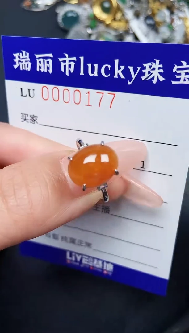 【闪购商品】翡翠颈饰银S925镶嵌0177