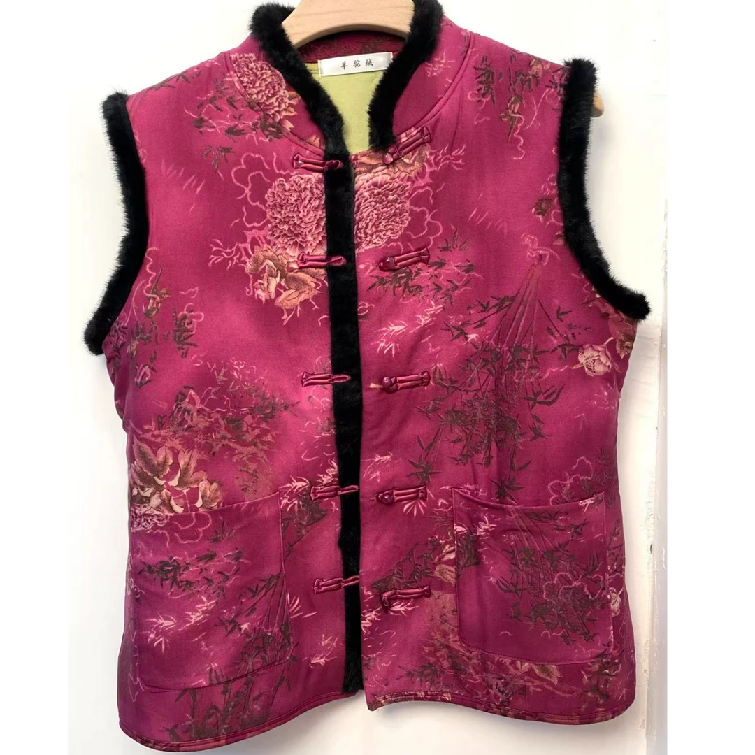 24018-6国韵牡丹马甲