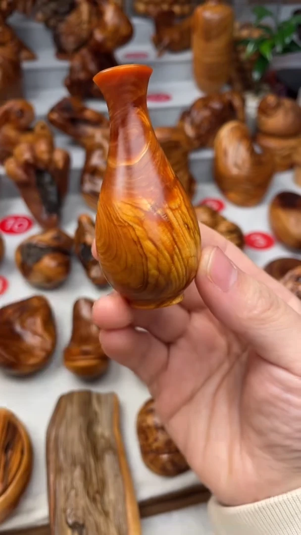 木太行崖崖陈化精品 把件/雕刻件-鉴赏期48小时