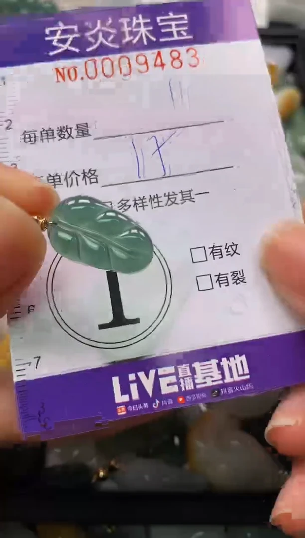 颈饰未镶嵌翡翠闪购0009483