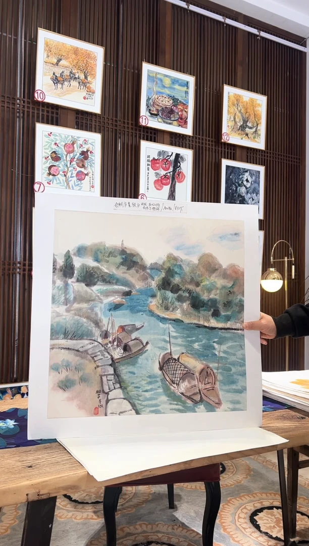 版画耿玉琨名章限量版画S