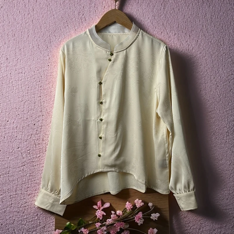 （清风）新中式国风复古长袖小衫