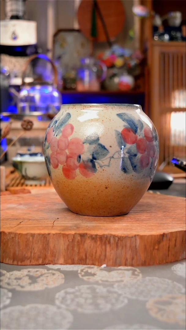 【闪购商品】摆件葡萄手工手绘手工手绘