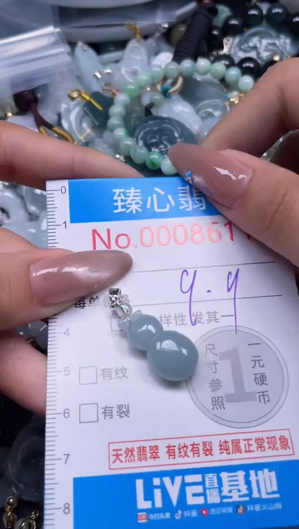 颈饰未镶嵌翡翠8612