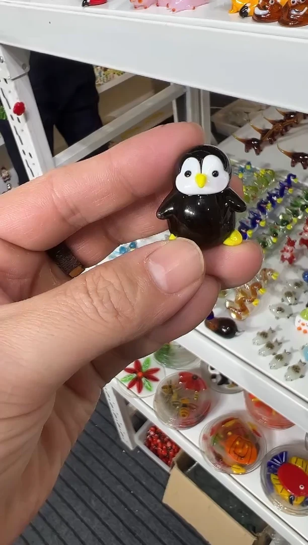 手工艺品琉璃企鹅