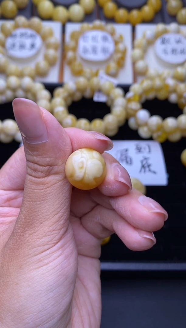 裸石琥珀未镶嵌大小姐珠宝47