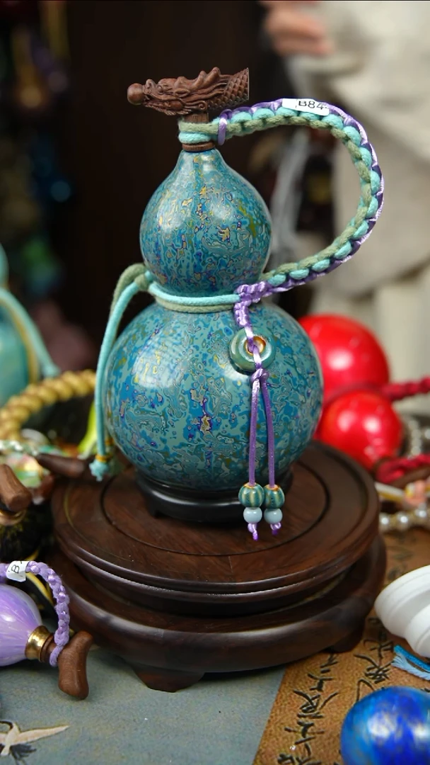 844号500ml左右非遗大漆酒葫芦