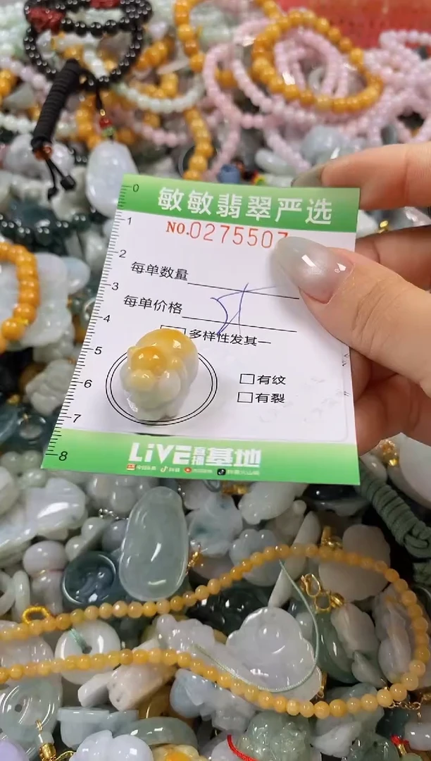 翡翠未镶嵌颈饰闪购0215507