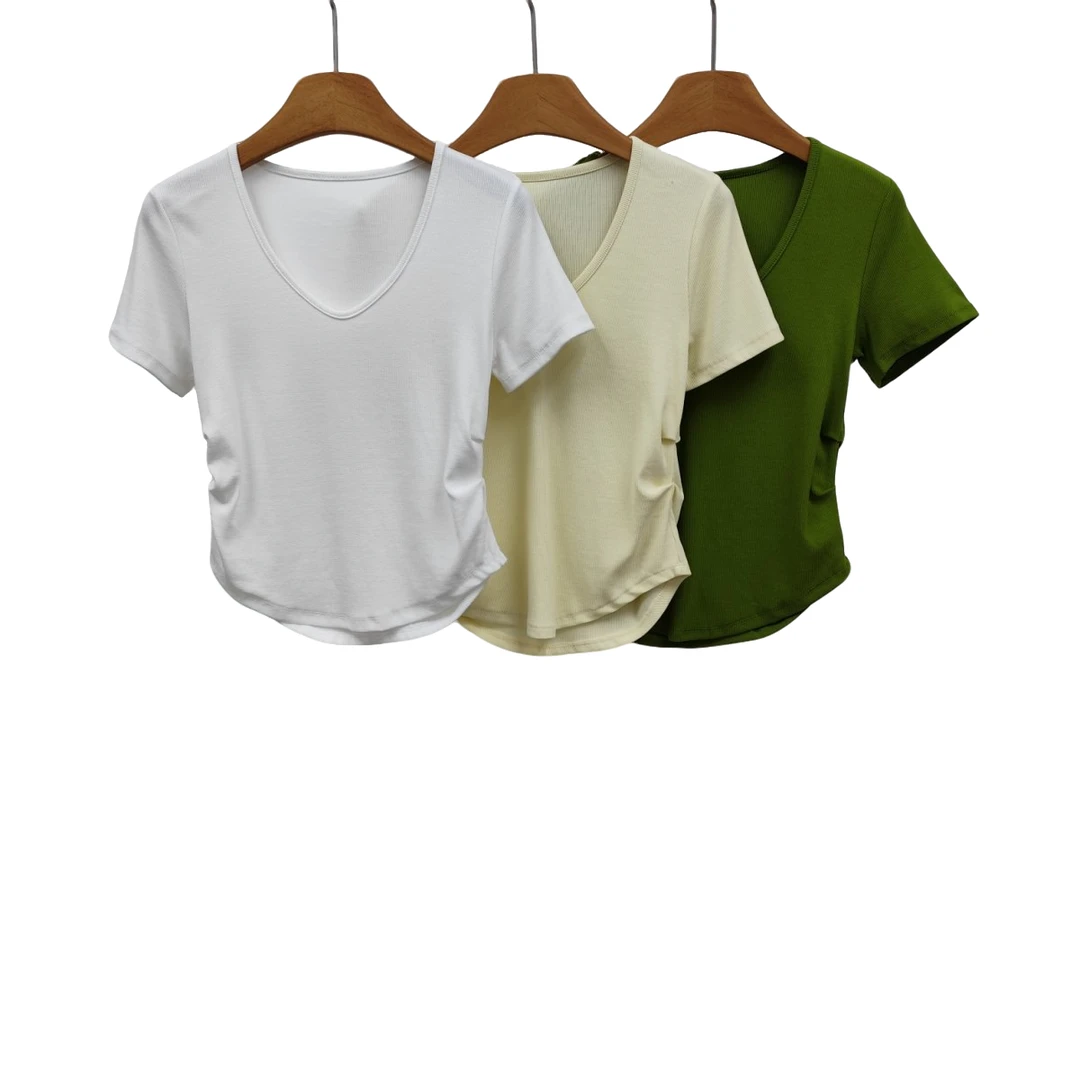 YITONG/倚桐特惠品：深V棉T（T5475383）