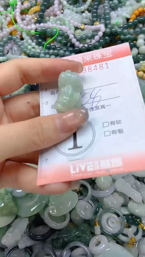 翡翠未镶嵌颈饰闪购0198481