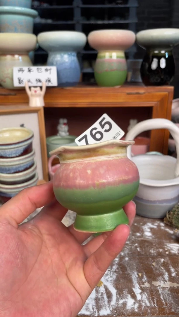 瓷片765小芳花盆直播编号