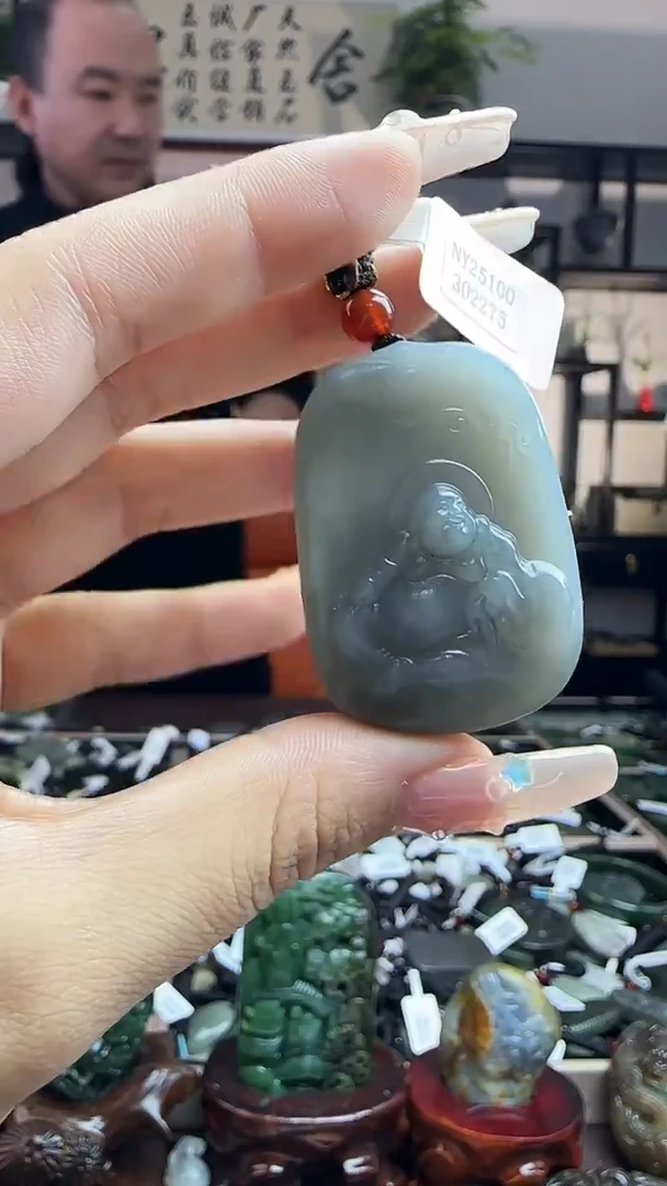 颈饰未镶嵌和田玉2275