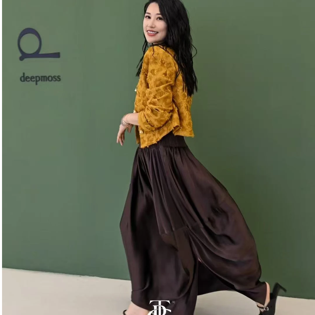 【时装周同款】AETNA PROJECT 罗纹拼接连身裙