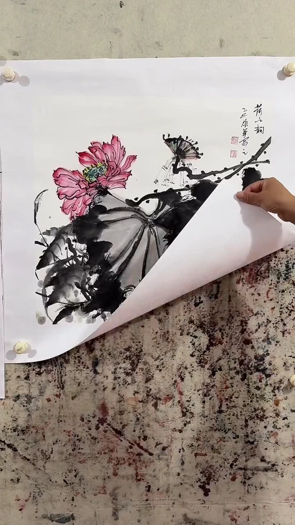 国画荷花999999999